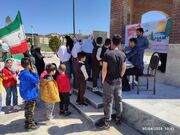 برپایی غرفه های کانون استان مرکزی در مسیر راهپیمایی روز جهانی قدس