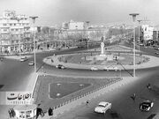 تهران قدیم| تنها مجسمه شهری باقیمانده از پهلوی دوم در تهران/ عکس