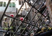 آتش سوزی مرگبار کارگاه ساختمانی در تهران/ ۶ کارگر جان باختند+ جزئیات