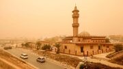 ببینید | تصاویر آخرالزمانی از طوفان شن در لیبی