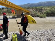 تداوم تلاش ها برای یافتن کودک پنج ساله غرق شده در رودخانه خرسان
