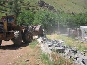 توقف هفت مورد ساخت‌وساز غیرمجاز در شهرستان پاوه