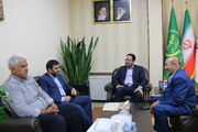 رئیس سازمان امور اراضی کشور با نماینده استان گلستان دیدار کرد