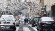 بارش برف و کولاک در راه تهران - مردم سالاری آنلاين