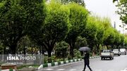 رگبار باران در برخی استان‌ها - مردم سالاری آنلاين