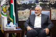 دیدار اسماعیل هنیه با دبیر شورای عالی امنیت ملی