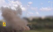 فیلم/ راکت باران "کریات سوراخه" توسط حزب‌الله لبنان