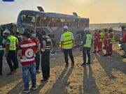 واژگونی اتوبوس در غرب عربستان با ۱۴ کشته