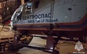 فیلم/بارگیری هلی‌کوپتر جستجوی روسیه برای الحاق به عملیات نجات