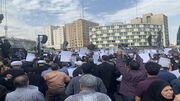 اجتماع مردم تهران در پاسداشت شهدای خدمت در میدان ولیعصر +عکس و فیلم