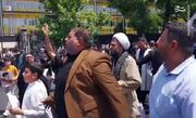 فیلم/ سوگواری ویژه خوزستانی‌ها در مراسم تشییع شهیدان خدمت