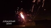 حمله موشکی مقاومت اسلامی عراق به بندر حیفا +فیلم