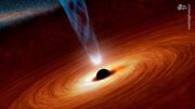 عکس/ سیاهچاله‌های عظیم الجثه در کهکشان‌های دور و نزدیک
