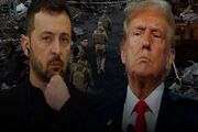 گفت‌وگوی تلفنی ترامپ و زلنسکی درباره جنگ اوکراین