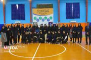 اولین جشنواره ورزشهای خوابگاهی دانشجویان دختر منطقه جنوب غرب کشور برگزار شد