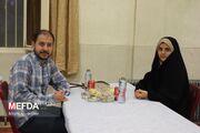 گزارش تصویری /برگزاری ضیافت افطاری ۴۱ زوج دانشگاه علوم پزشکی کردستان