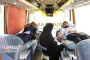 گزارش تصویری/ پویش اهدای خون در دانشگاه علوم پزشکی مازندران