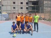 مسابقات فوتبال گل کوچک در خوابگاه نواب دانشگاه علوم پزشکی ایران برگزار شد