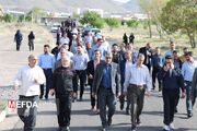 عکس/سومین همایش پیاده روی در دانشگاه علوم پزشکی زنجان برگزار شد