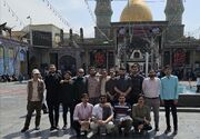 اردوی یکروزه اماکن زیارتی تهران برای دانشجویان پسر دانشگاه علوم پزشکی قزوین برگزار شد