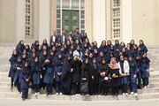 اردوی راهیان پیشرفت دانش آموزی از دانشگاه علوم پزشکی تهران
