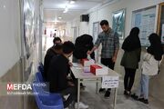 گزارش تصویری /برگزاری انتخابات شورای صنفی دانشجویی دانشکده علوم پزشکی خلخال