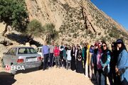 اردوی کوهنوردی دختران دانشگاه علوم پزشکی جهرم برگزار شد