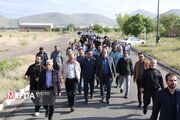 گزارش تصویری/ پنجمین همایش پیاده روی عمومی دانشگاه علوم پزشکی زنجان