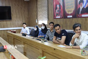 گزارش تصویری/ اولین جلسه اعضای شورای صنفی رفاهی با مدیر حراست دانشکده برگزار شد