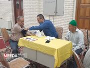 برپایی ایستگاه سلامت در محل برگزاری نماز جمعه یزد