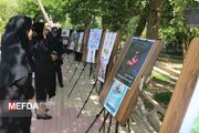 نمایشگاه جوانی جمعیت در باغ کدیوری فسا برپا شد
