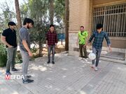 اجرای پویش "یکشنبه های ورزشی" در هفته هشتم با برگزاری مسابقات روپایی در خوابگاه های دانشگاه علوم پزشکی شهید صدوقی یزد