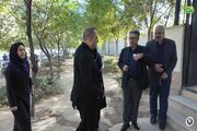 بازدید رئیس دانشگاه علوم پزشکی تهران از مرکز کاهش آسیب گذری بهروزان در شنبه های نیکوکاری