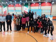 افتخار آفرینی دانشجویان دختر دانشگاه علوم پزشکی شهیدصدوقی یزد در جشنواره ورزشی منطقه مرکزی