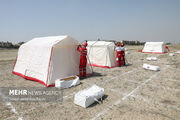 محموله امدادی هلال احمر به افغانستان ارسال شد