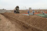 آغاز عملیات احداث پوشش محوطه باستانی «قره حسنلو» در شهرستان نمین