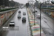 بارش باران و رعد و برق در ۲۰ استان‌