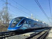 قطار هیدروژنی چینی با سرعت ۱۶۰ کیلومتر برساعت آزمایش شد