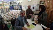 ۴۰۰ سبد کالا بین جامعه توانخواهان کردستانی توزیع شد