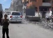 بمباران دوباره امدادگران غزه با شهادت ۸نفر