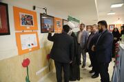 نمایشگاه «حماسه رنگ‌ها» در سمنان راه‌اندازی شد