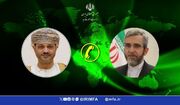 وزیر امور خارجه سلطنت عمان به باقری تسلیت گفت