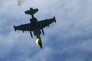 جنگنده سوخو-۲۵ گرجستان سقوط کرد/ خلبان جان باخت