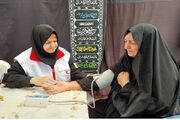 ارائه خدمات درمانی به ۱۵۰۰ نفر در تاسوعا و عاشورای حسینی