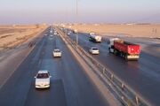 تردد در جاده‌های استان سمنان نیمه سنگین است