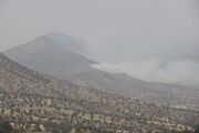 بخش اعظمی از آتش سوزی مناطق حفاظت شده «خامین» باشت مهار شد