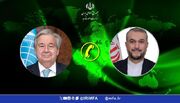 وزارت امور خارجه جمهوری اسلامی ایران- گفتگوی تلفنی دکتر امیرعبداللهیان با آنتونیو گوترش، دبیر کل سازمان ملل متحد