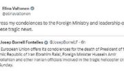 وزارت امور خارجه جمهوری اسلامی ایران- پیام تسلیت وزیر امور خارجه فنلاند