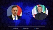 وزارت امور خارجه جمهوری اسلامی ایران- گفتگوی تلفنی علی باقری با وزیر امورخارجه و تجارت مجارستان