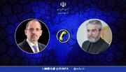 وزارت امور خارجه جمهوری اسلامی ایران- گفتگوی تلفنی سرپرست وزارت امور خارجه با وزیر امور خارجه اردن